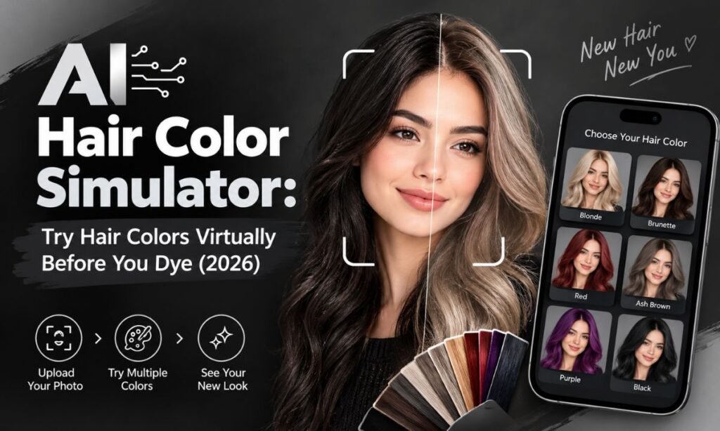 AI Hair Color Simulator: Try Hair Colors Virtually Before You Dye (2026)