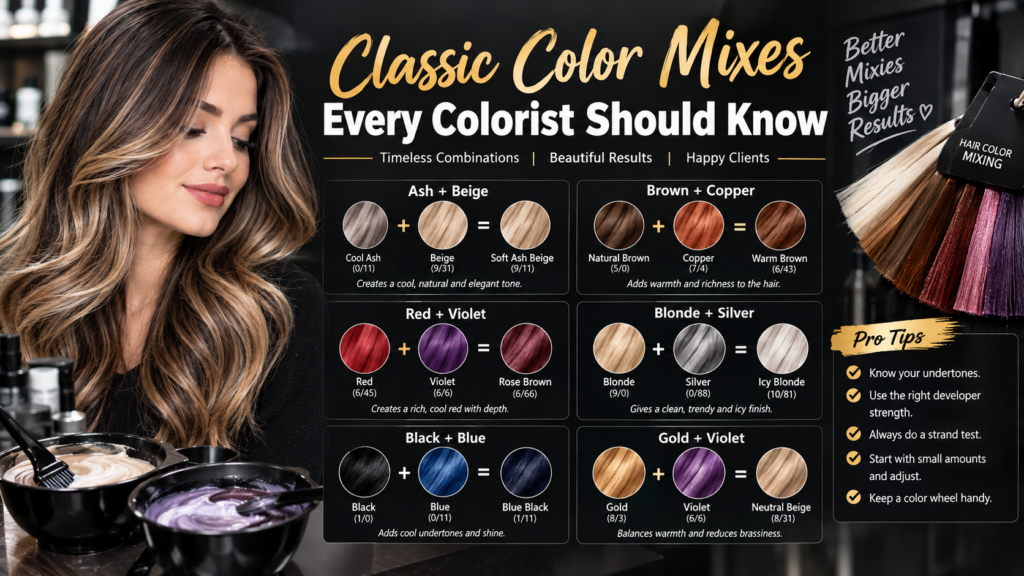Classic Color Mixes Every Colorist Should Know
