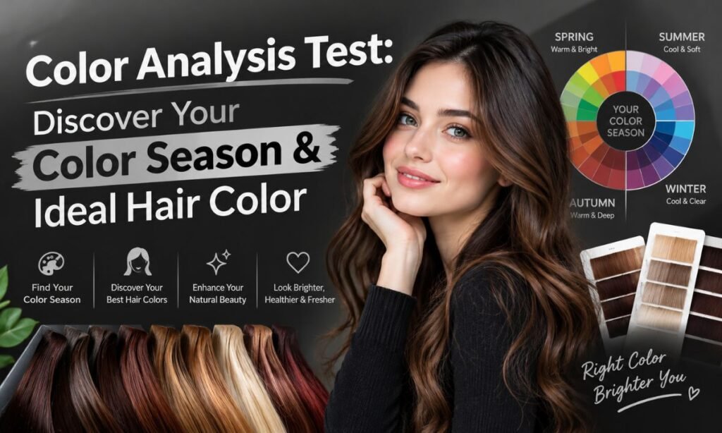 Color Analysis Test: Discover Your Color Season & Ideal Hair Color