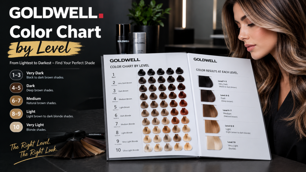Goldwell Color Chart by Level