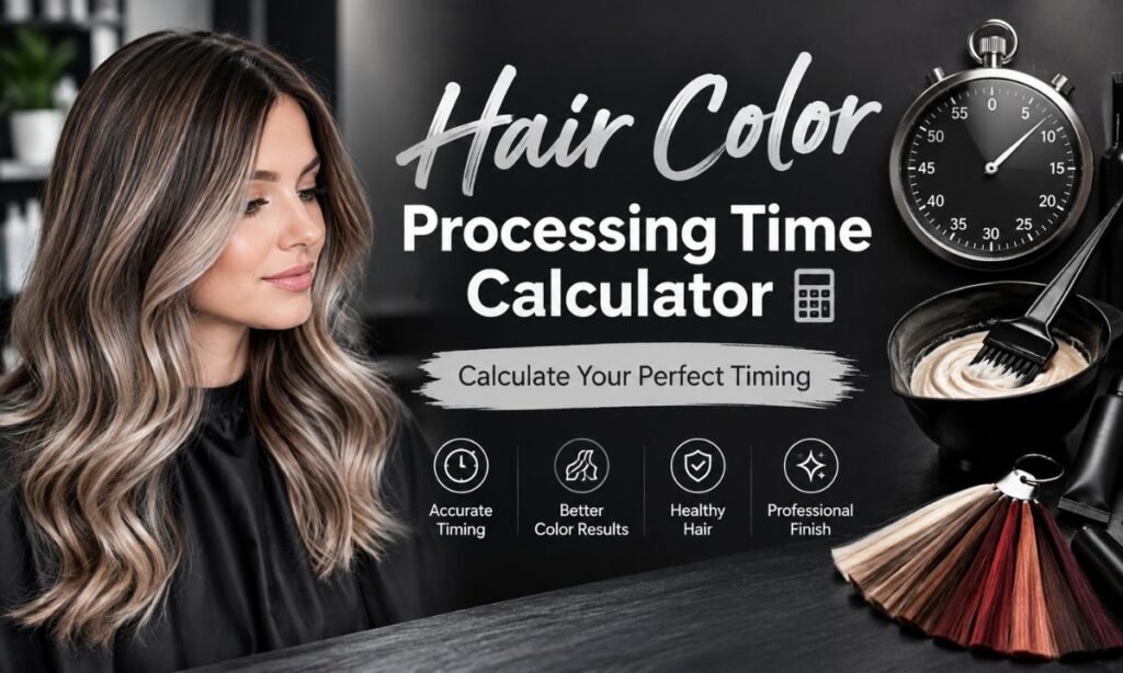 Hair Color Processing Time Calculator  Calculate Your Perfect Timing