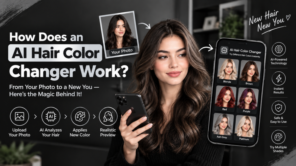 How Does an AI Hair Color Changer Work