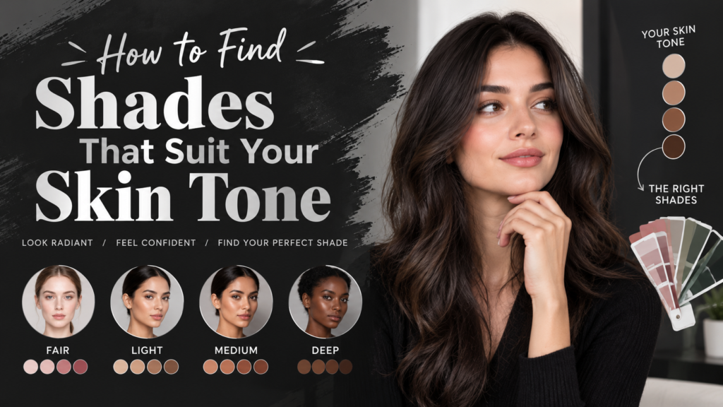 How to Find Shades That Suit Your Skin Tone