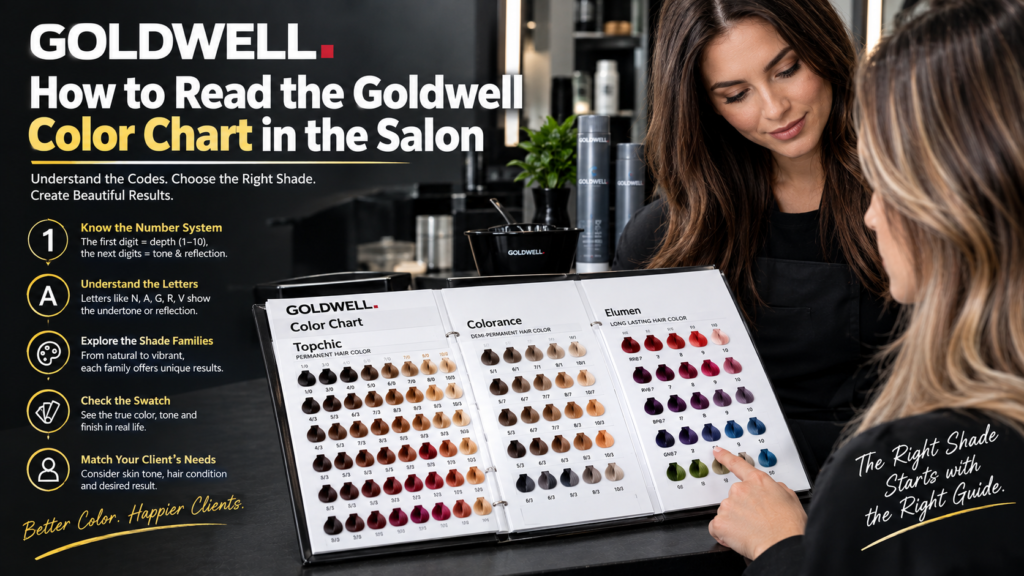 How to Read the Goldwell Color Chart in the Salon