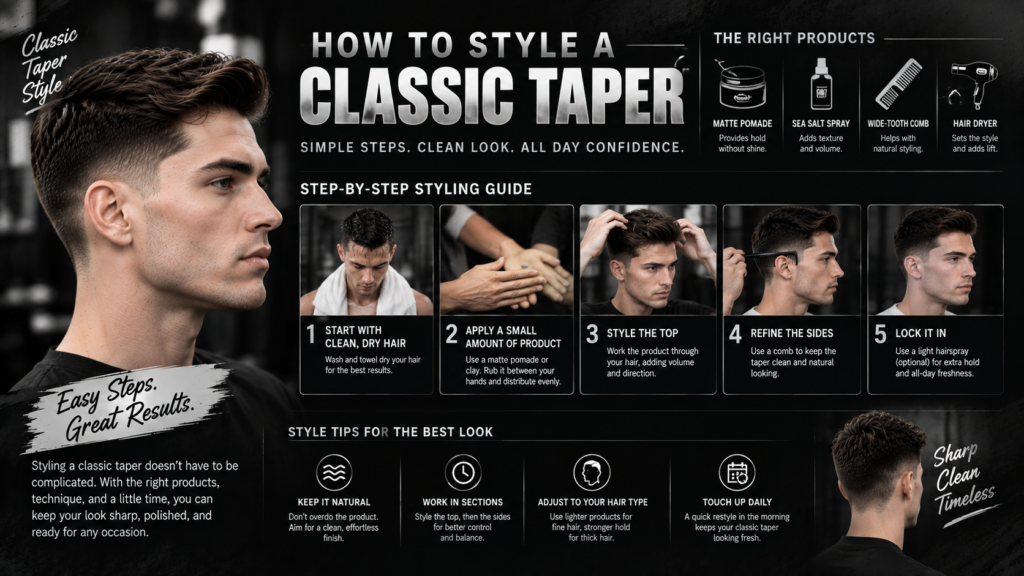 How to Style a Classic Taper