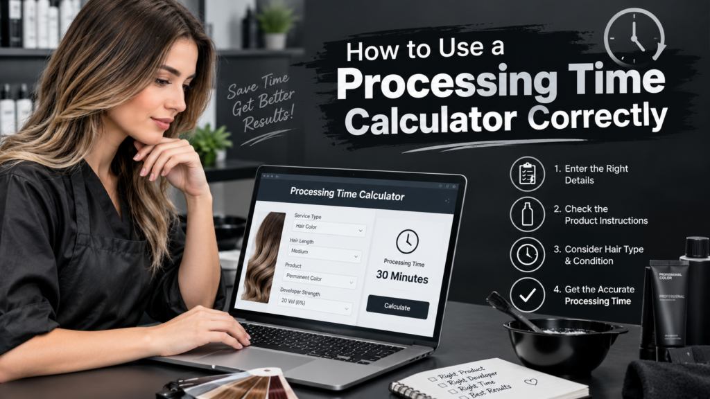 How to Use a Processing Time Calculator Correctly