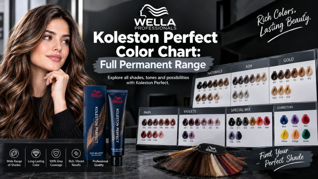 Koleston Perfect Color Chart Full Permanent Range