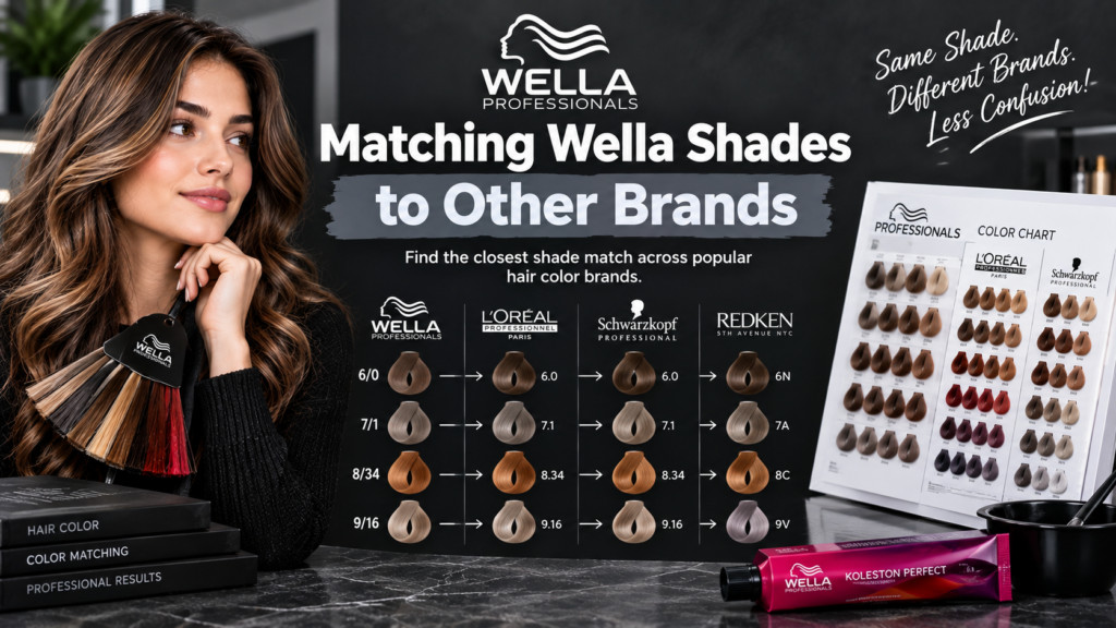 Matching Wella Shades to Other Brands