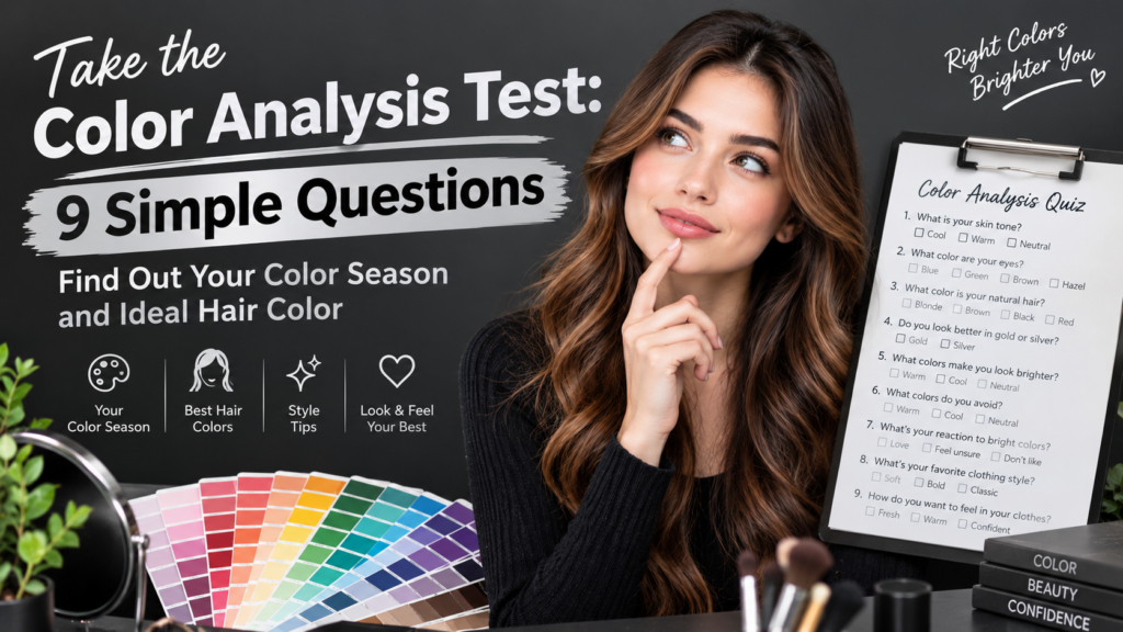 Take the Color Analysis Test 9 Simple Questions