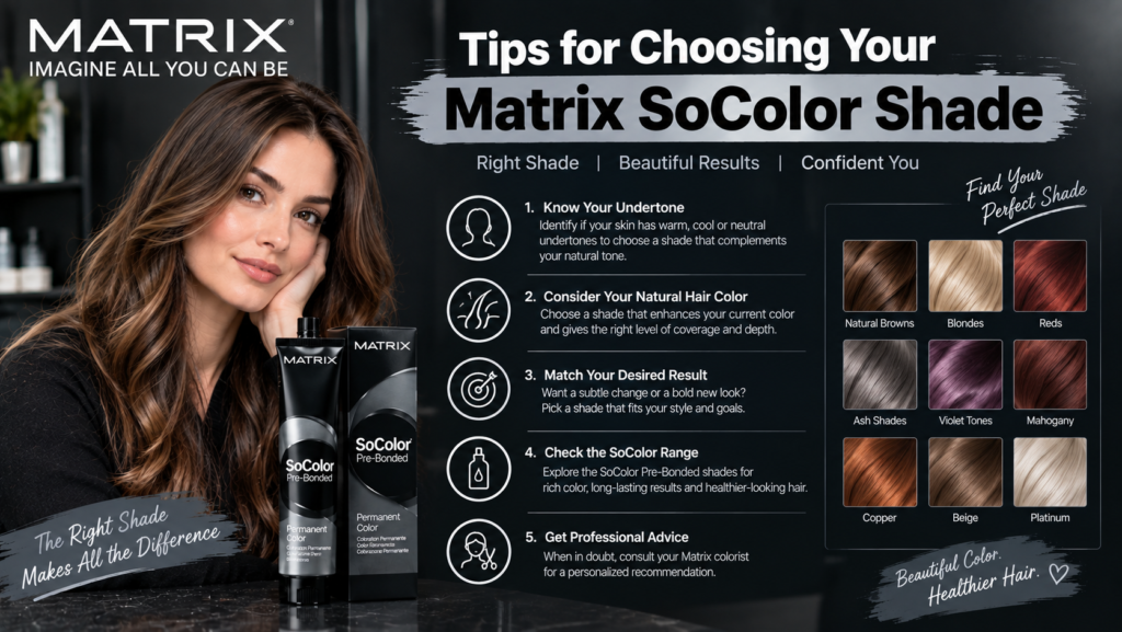 Tips for Choosing Your Matrix SoColor Shade