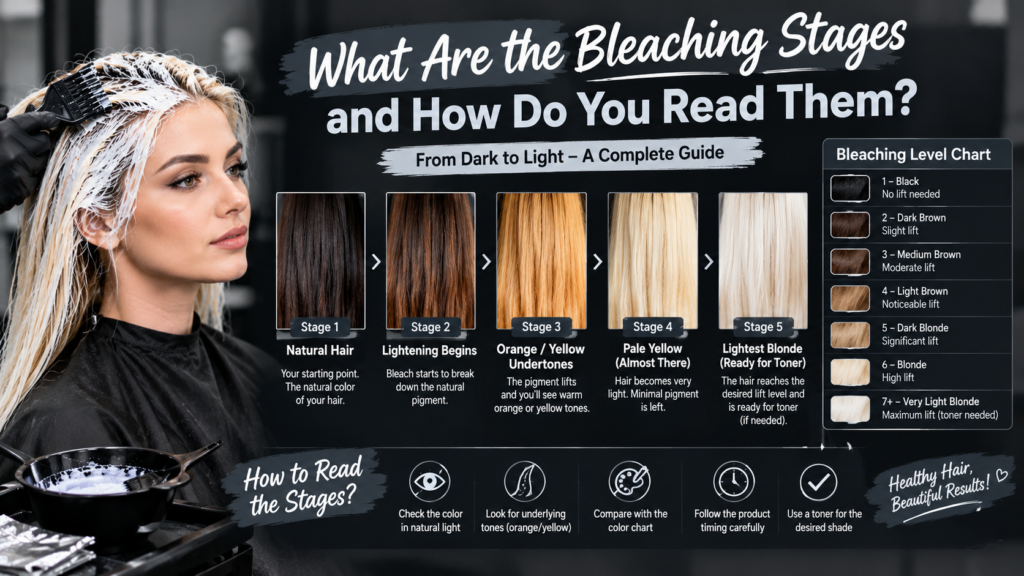 What Are the Bleaching Stages and How Do You Read Them