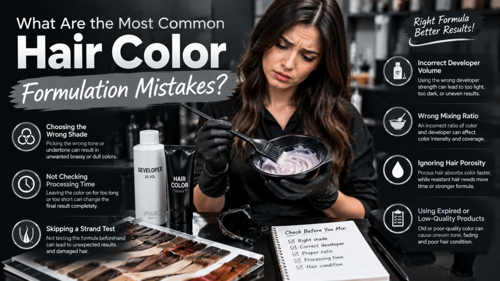 What Are the Most Common Hair Color Formulation Mistakes