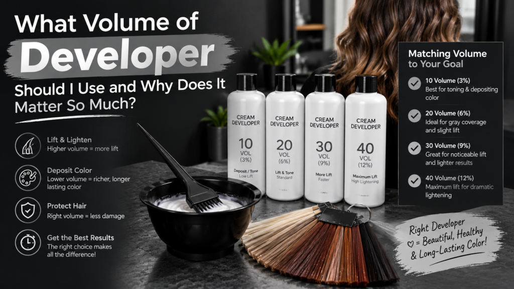 What Volume of Developer Should I Use and Why Does It Matter So Much