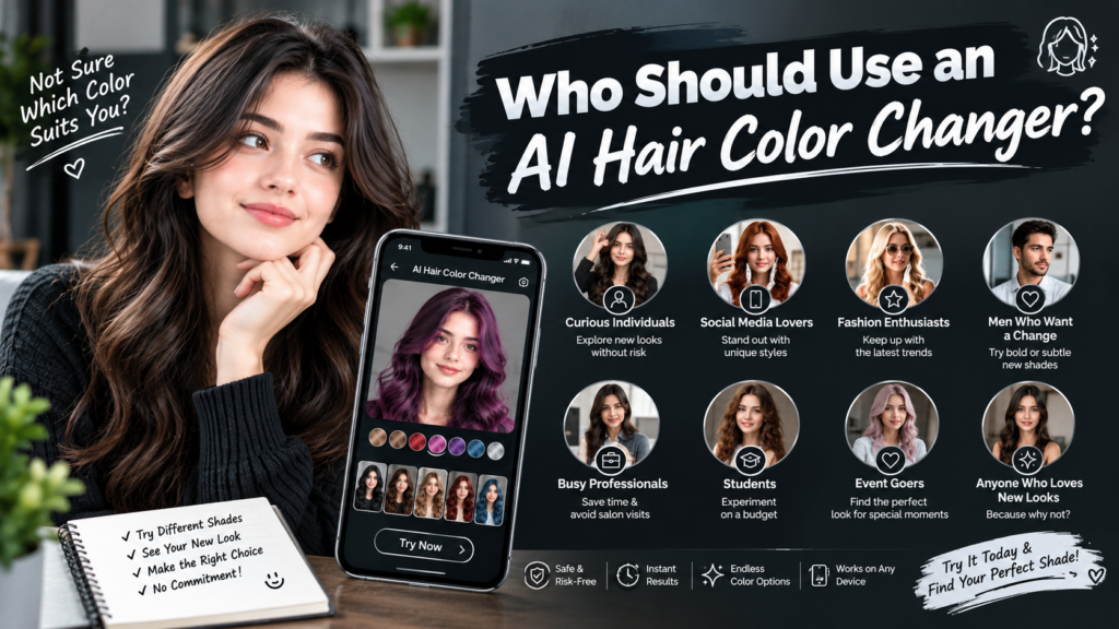 Who Should Use an AI Hair Color Changer