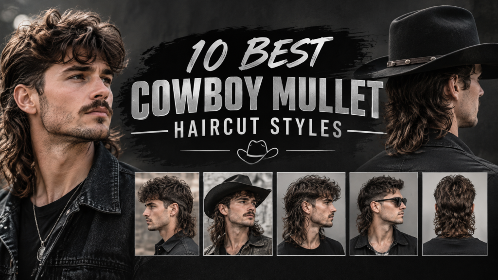 10 Best Cowboy Mullet Haircut Styles 