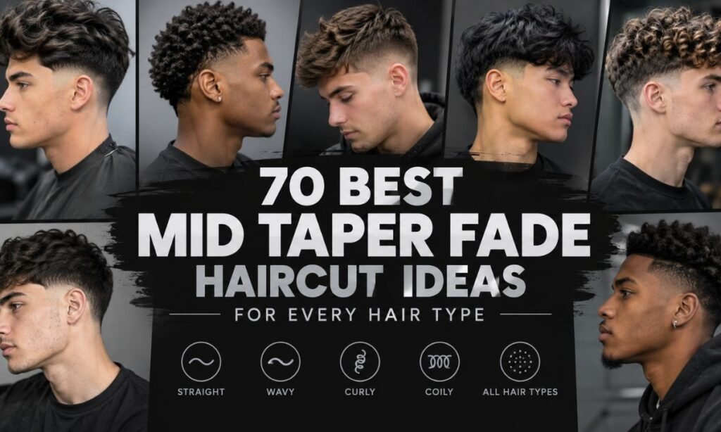 70 Best Mid Taper Fade Haircuts for Men (2026)