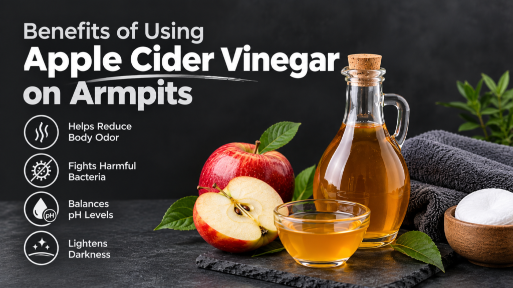 Benefits of Using Apple Cider Vinegar on Armpits