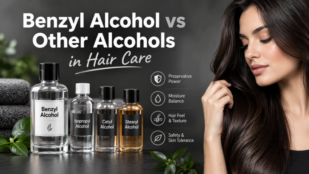 Benzyl Alcohol vs Other Alcohols in Hair Care