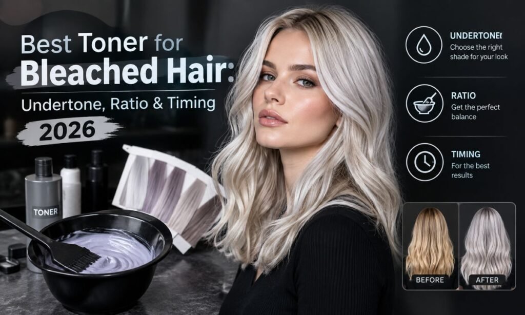 Best Toner for Bleached Hair: Undertone, Ratio & Timing 2026