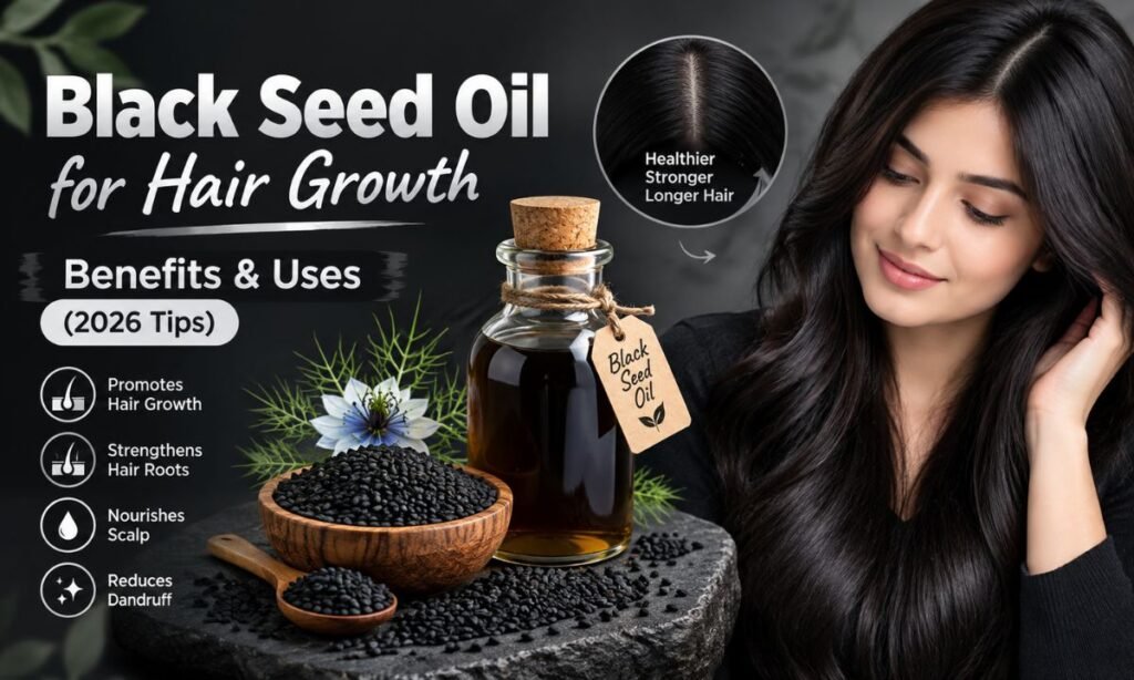 Black Seed Oil for Hair Growth: Benefits & Uses (2026 Tips)