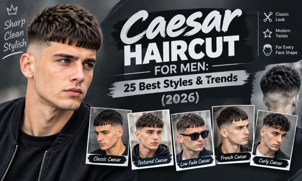 Caesar Cut for Men: 20 Top Looks & Trends to Try in 2026