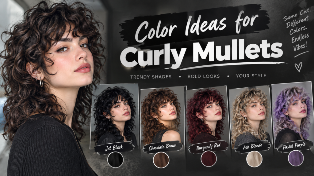 Color Ideas for Curly Mullets