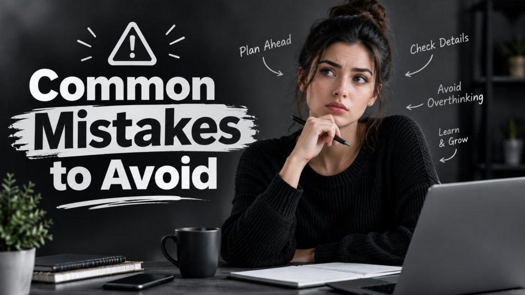 Common Mistakes to Avoid