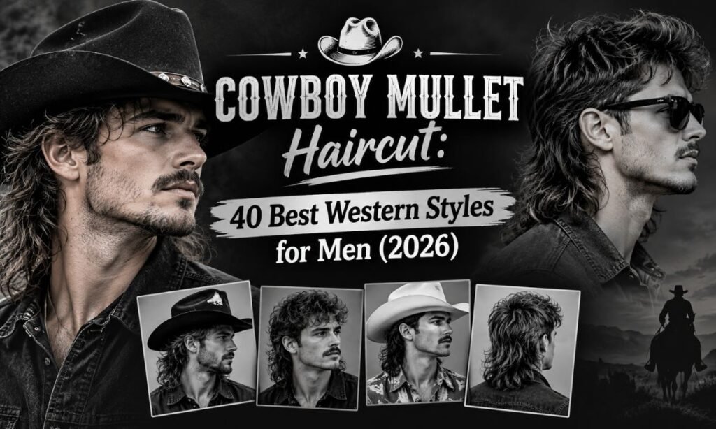 Cowboy Mullet Haircut: 40 Best Western Styles for Men (2026)