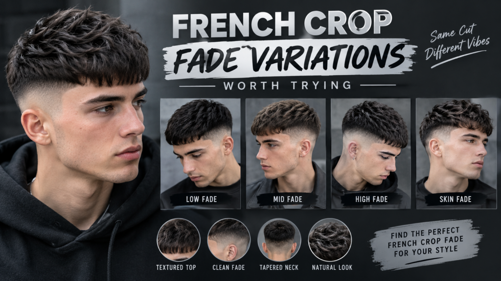 French Crop Fade Variations Worth Trying