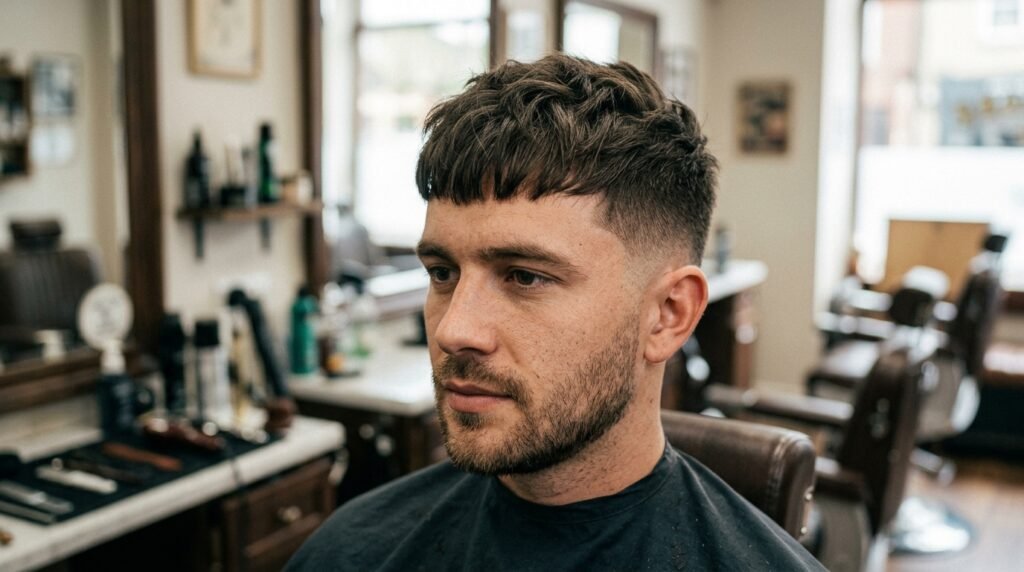 French Crop Low Taper Fade