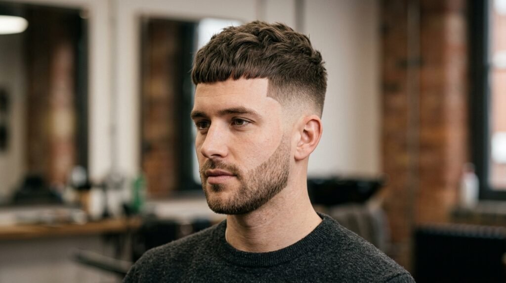 French Crop Low Taper for Receding Hairline