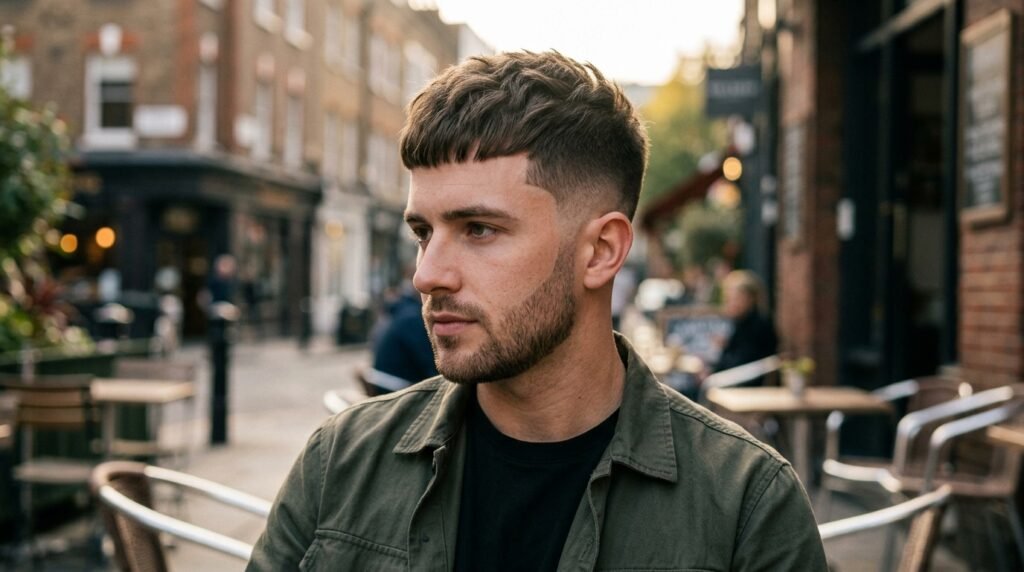 French Crop Low Taper with Line Up