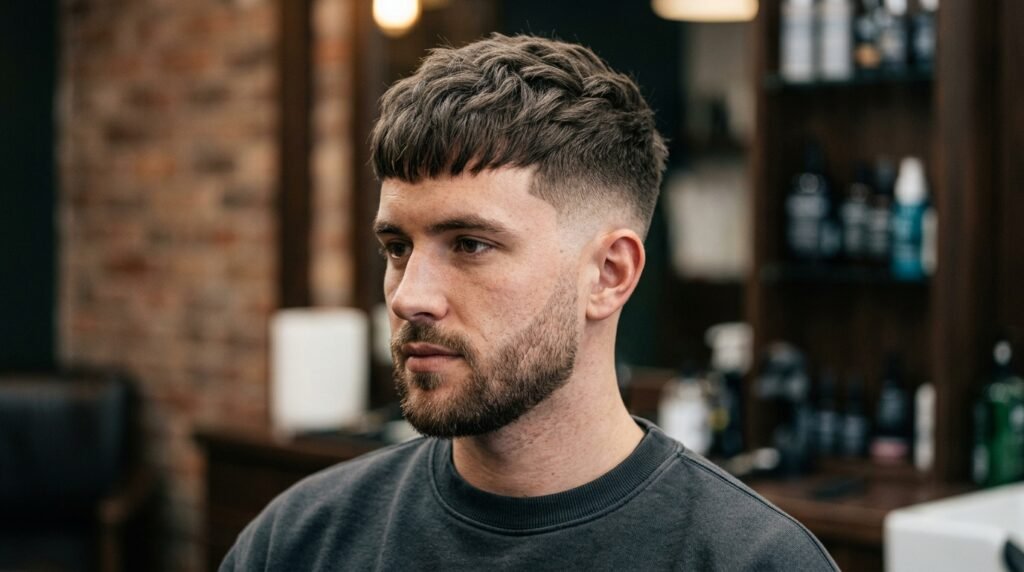 French Crop Taper Fade
