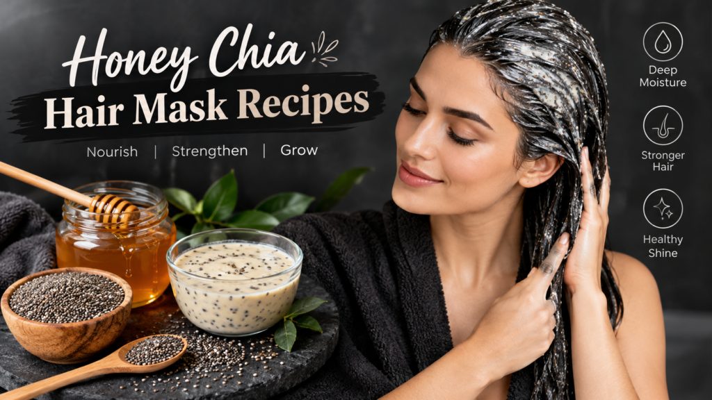 Honey Chia Hair Mask Recipes