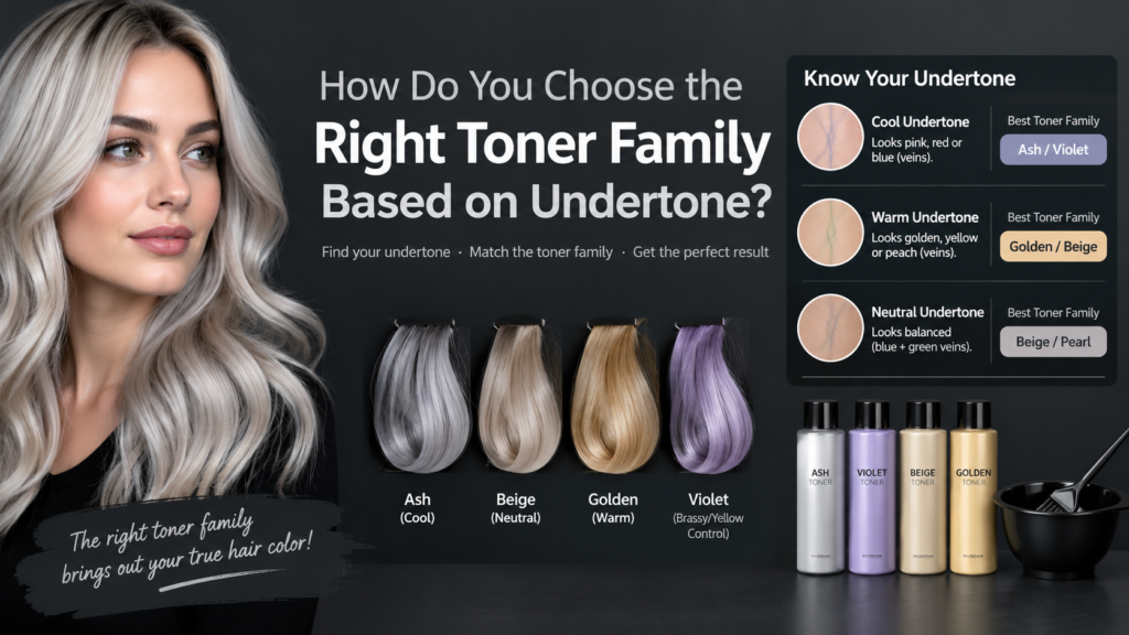 How Do You Choose the Right Toner Family Based on Undertone