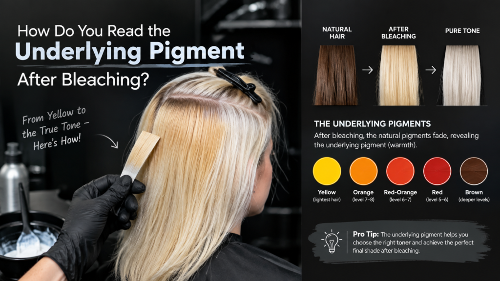 How Do You Read the Underlying Pigment After Bleaching