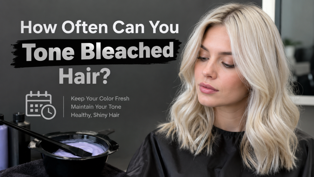 How Often Can You Tone Bleached Hair