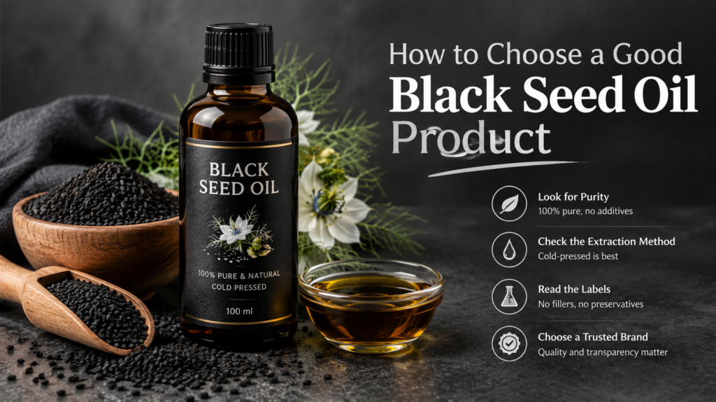 How to Choose a Good Black Seed Oil Product