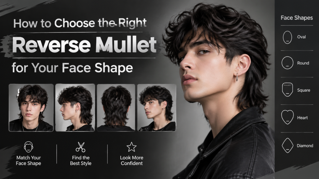How to Choose the Right Reverse Mullet for Your Face Shape