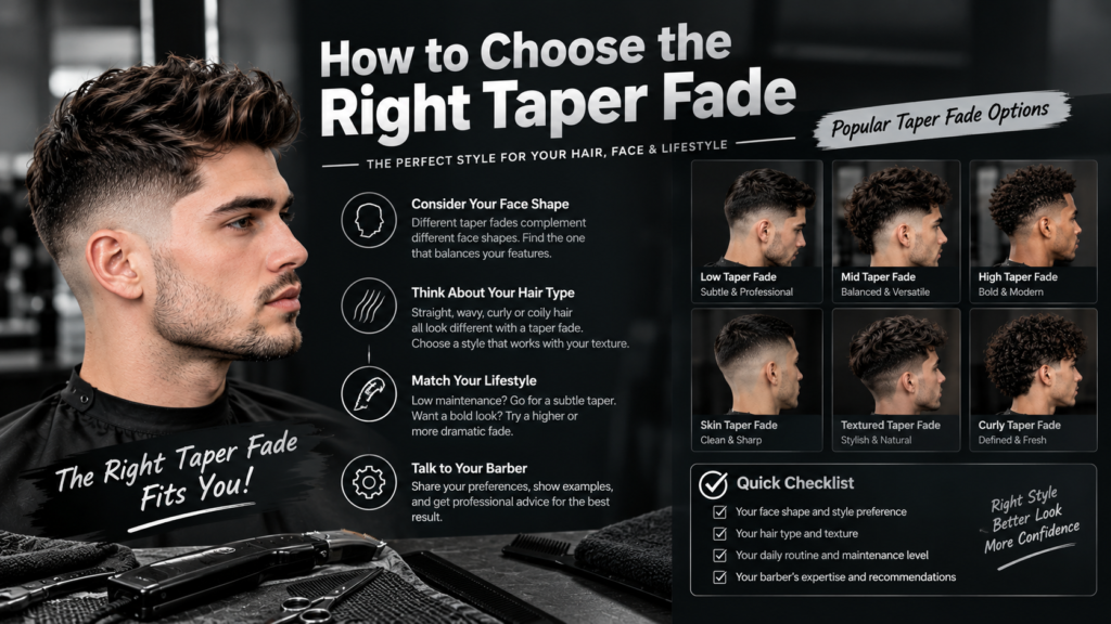 How to Choose the Right Taper Fade