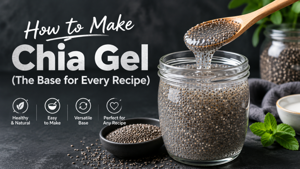 How to Make Chia Gel (The Base for Every Recipe)