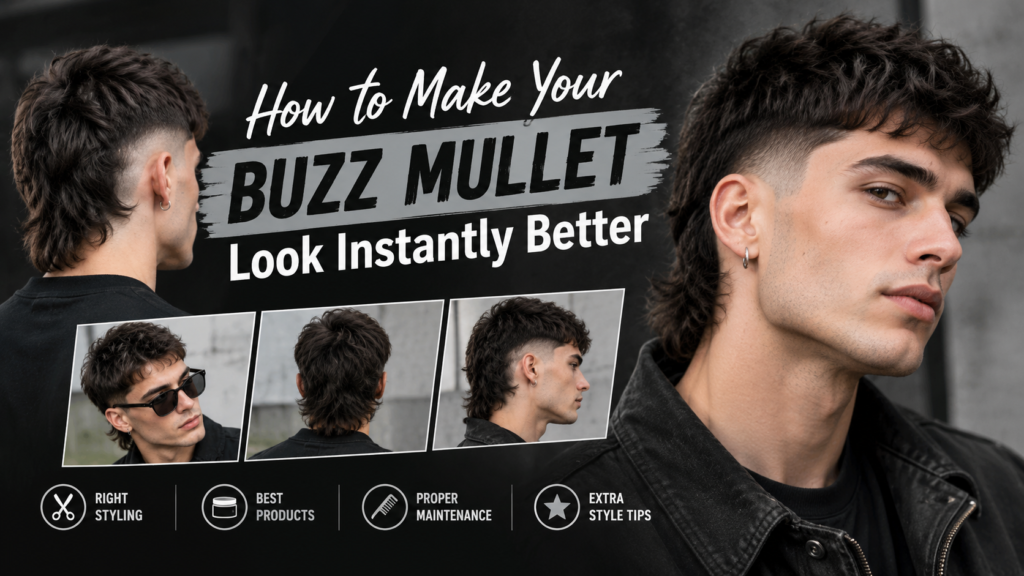 How to Make Your Buzz Mullet Look Instantly Better