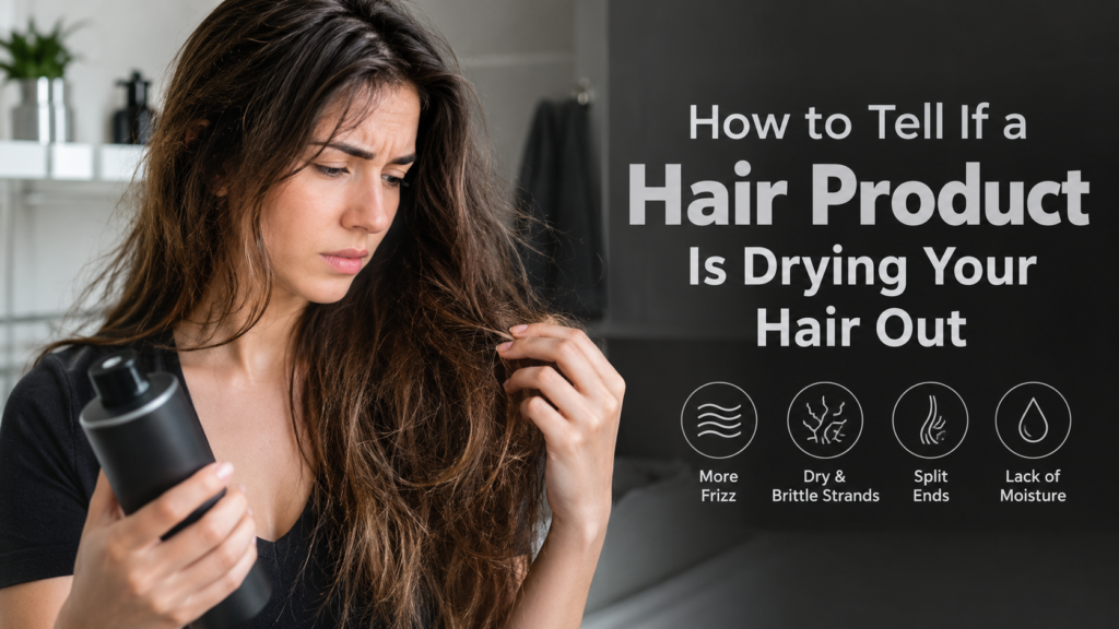 How to Tell If a Hair Product Is Drying Your Hair Out