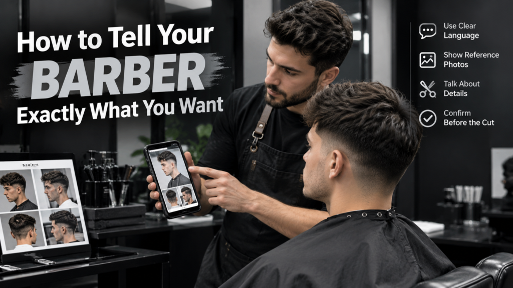 How to Tell Your Barber Exactly What You Want