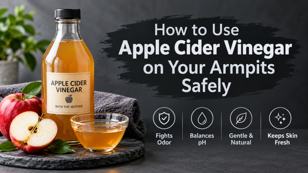 How to Use Apple Cider Vinegar on Your Armpits Safely