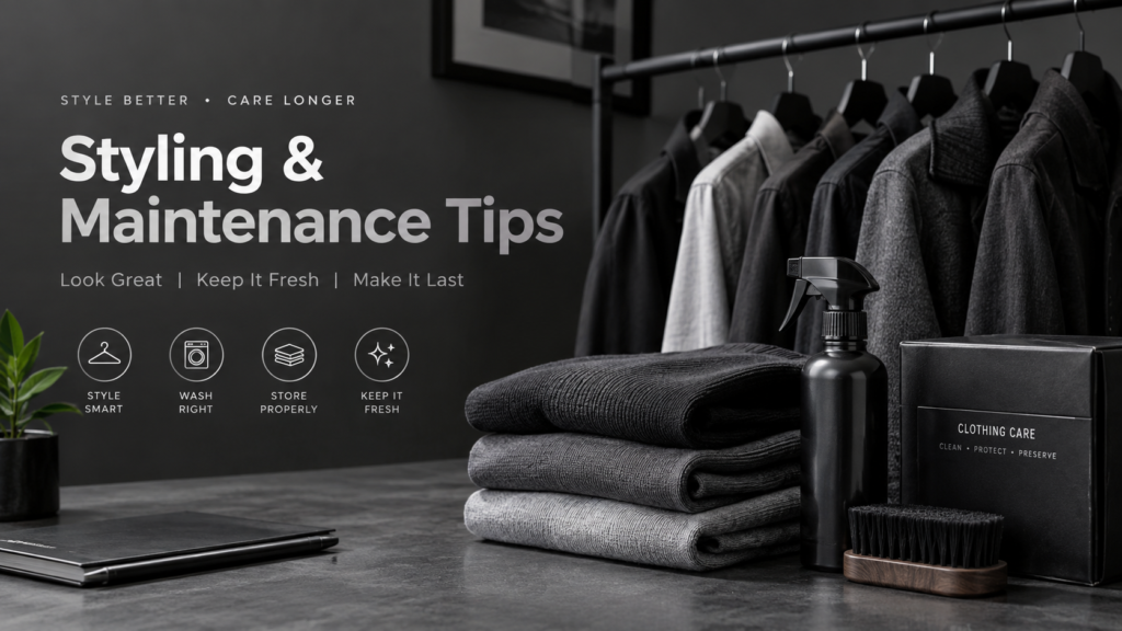 Styling & Maintenance Tips