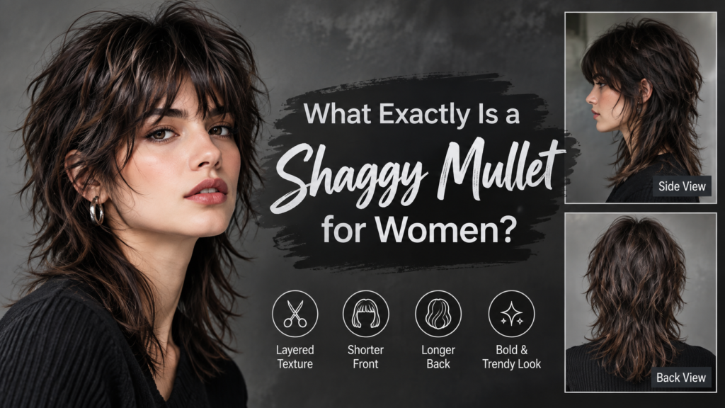 What Exactly Is a Shaggy Mullet for Women