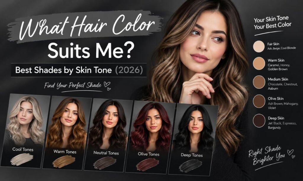 What Hair Color Suits Me? Best Shades by Skin Tone (2026)