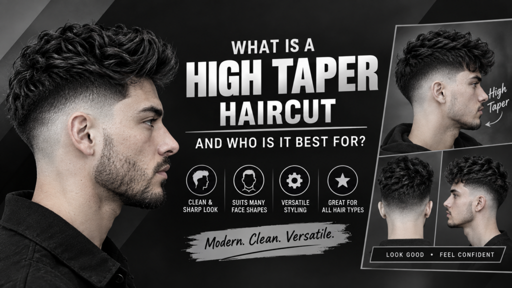 What Is a High Taper Haircut, and Who Is It Best For