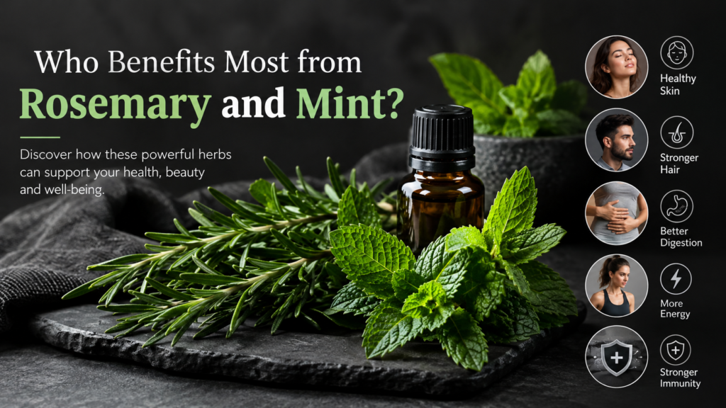 Who Benefits Most from Rosemary and Mint